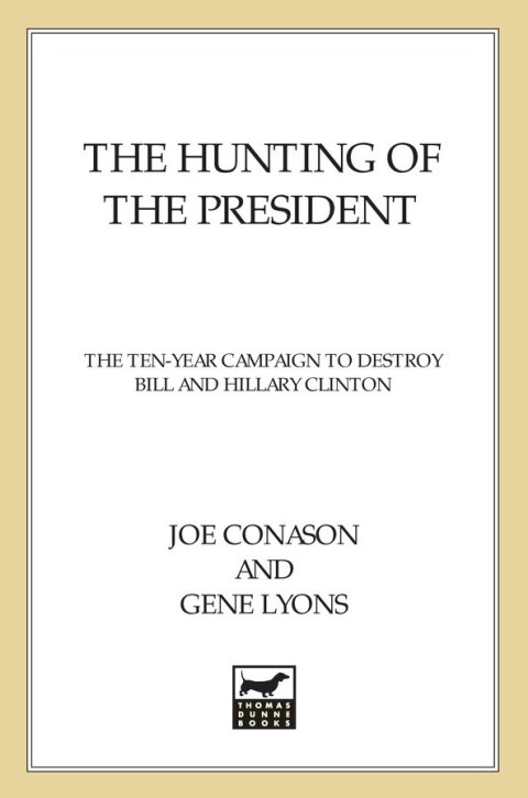 Cover image for book The Hunting of the President