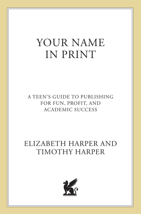 Cover image for book Your Name in Print