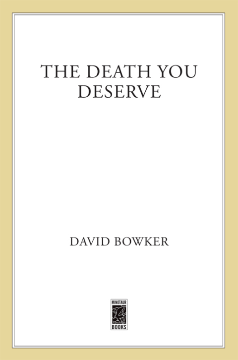 Cover image for book The Death You Deserve