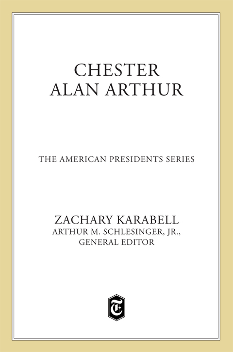 Cover image for book Chester Alan Arthur
