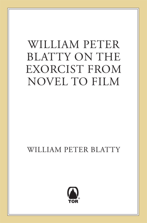 Cover image for book William Peter Blatty on The Exorcist from Novel to Film