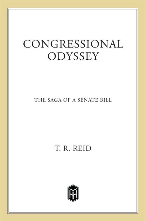 Cover image for book Congressional Odyssey