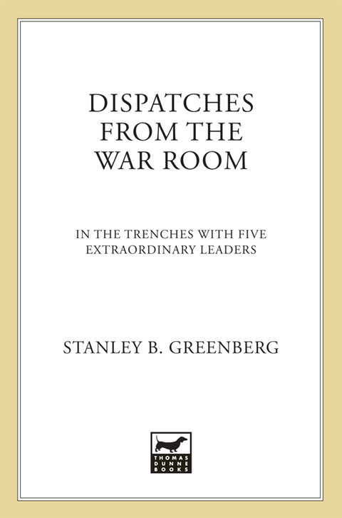 Cover image for book Dispatches from the War Room