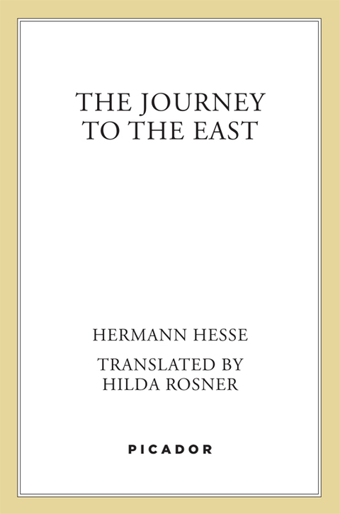 Cover image for book The Journey to the East