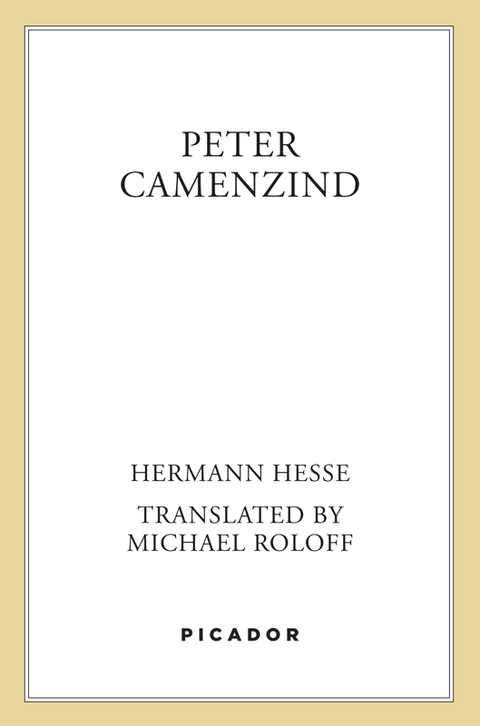 Cover image for book Peter Camenzind