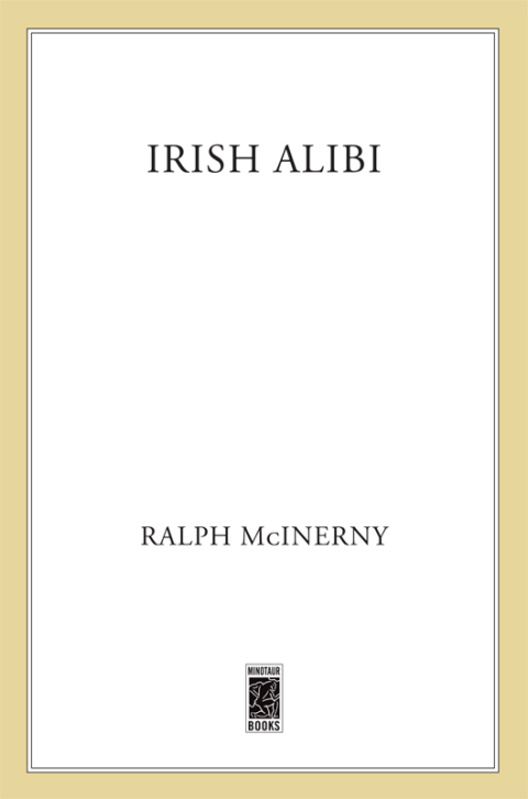 Cover image for book Irish Alibi