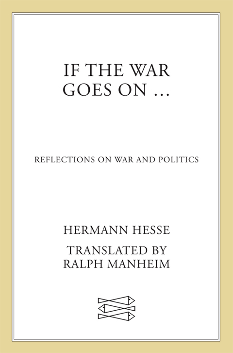 Cover image for book If the War Goes On