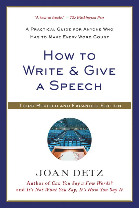 Cover image for book How to Write & Give a Speech