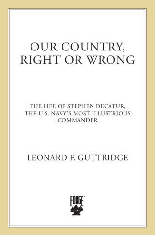 Our Country, Right or Wrong