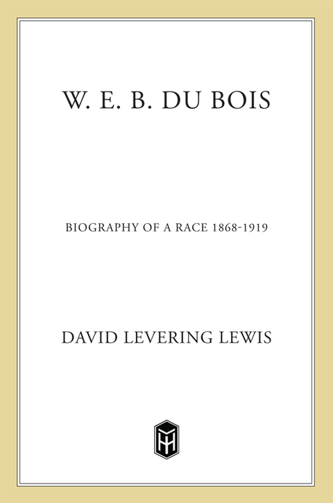 Cover image for book W. E. B. Du Bois, 1868–1919