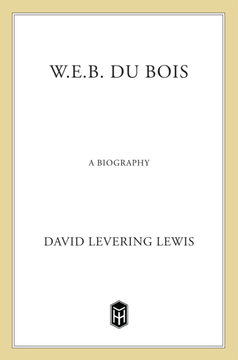 Cover image for book W.E.B. Du Bois
