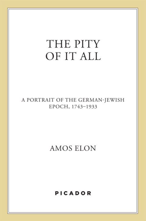 Cover image for book The Pity of It All