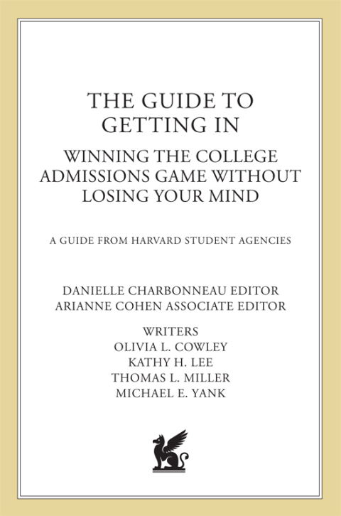 Cover image for book The Guide to Getting In