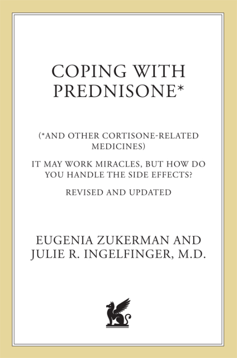 Cover image for book Coping with Prednisone and Other Cortisone-Related Medicines