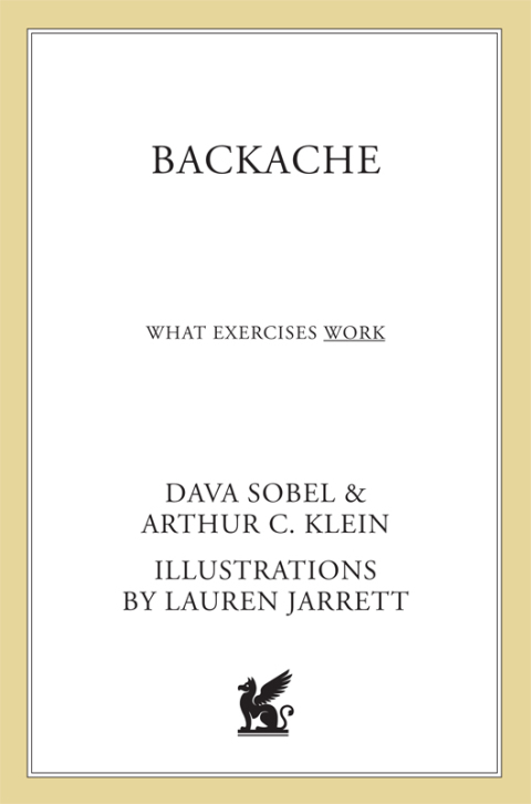 Cover image for book Backache