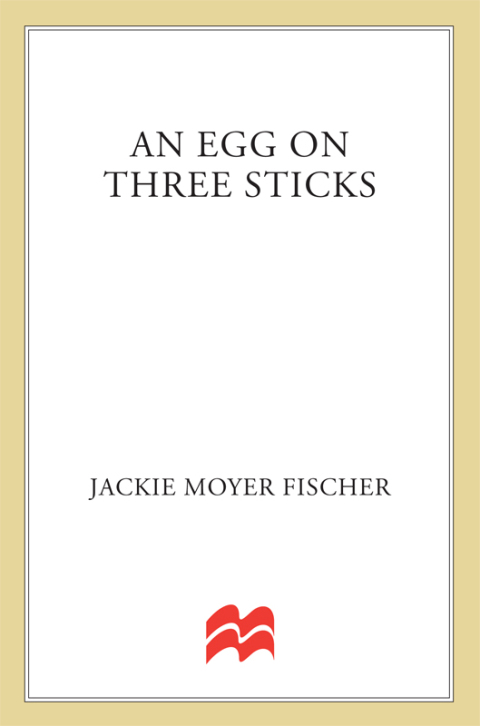 Cover image for book An Egg on Three Sticks