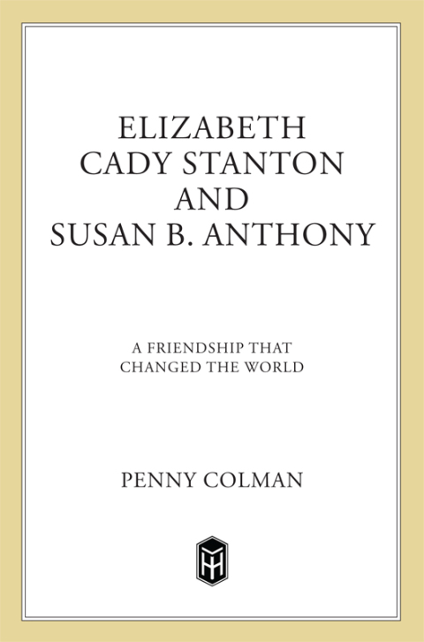 Cover image for book Elizabeth Cady Stanton and Susan B. Anthony