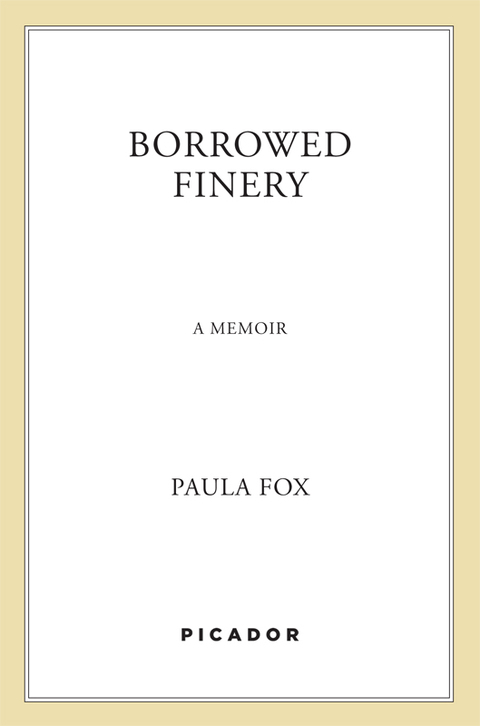 Cover image for book Borrowed Finery