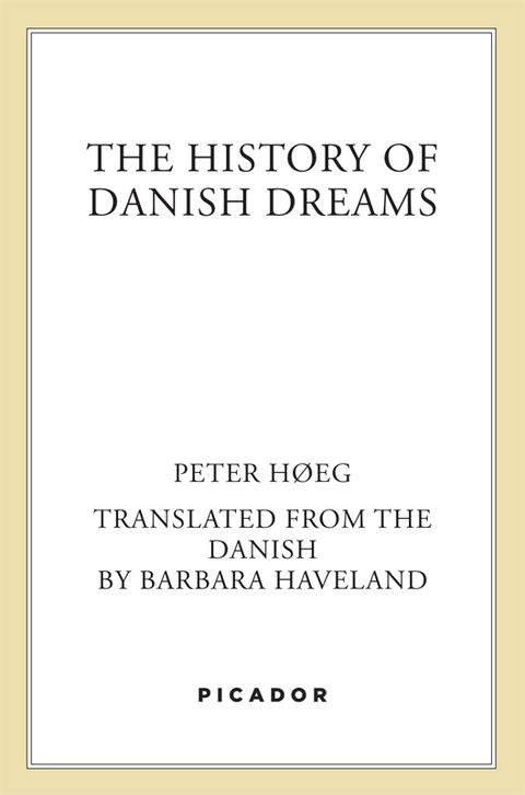 Cover image for book The History of Danish Dreams