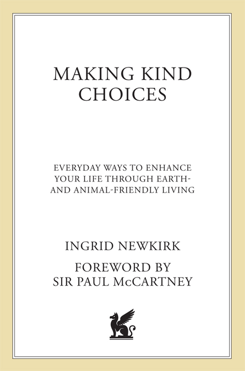 Cover image for book Making Kind Choices