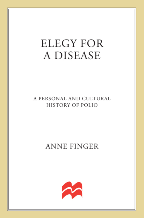Cover image for book Elegy for a Disease