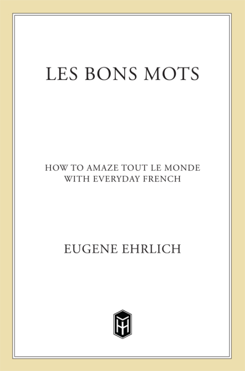Cover image for book Les Bons Mots