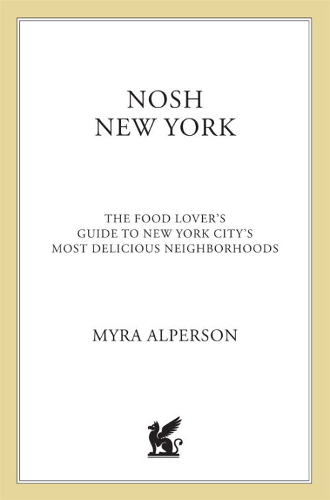 Cover image for book Nosh New York