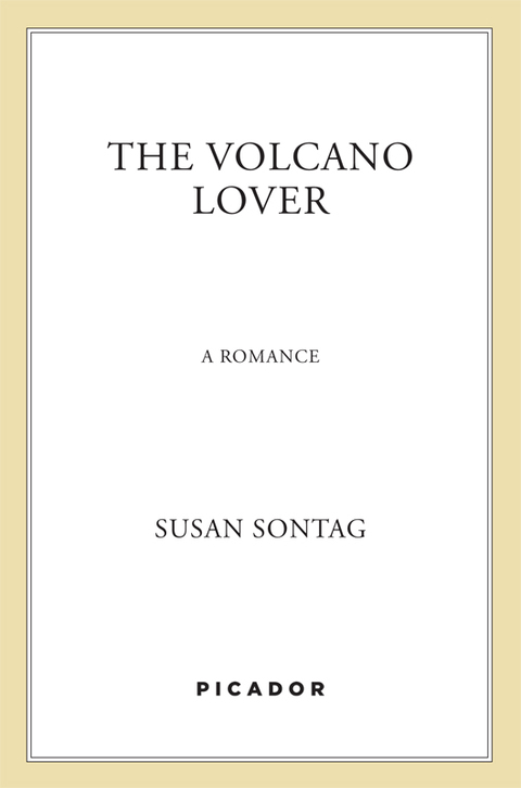 Cover image for book The Volcano Lover
