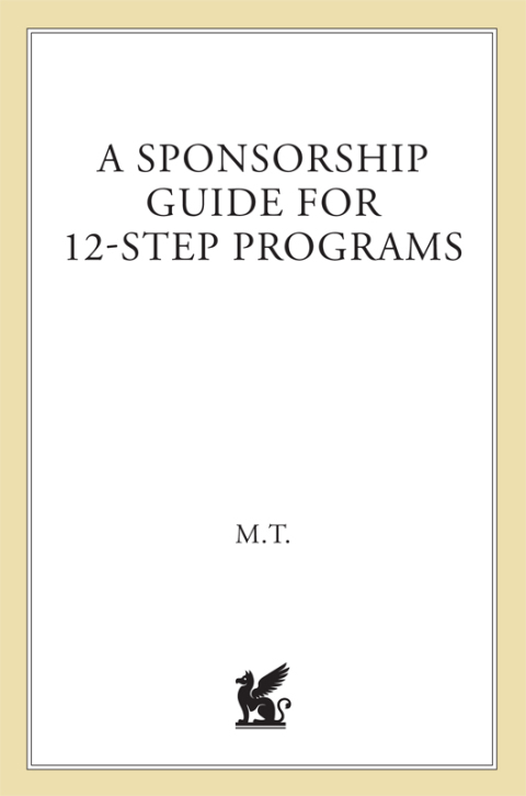 Cover image for book A Sponsorship Guide for 12-Step Programs