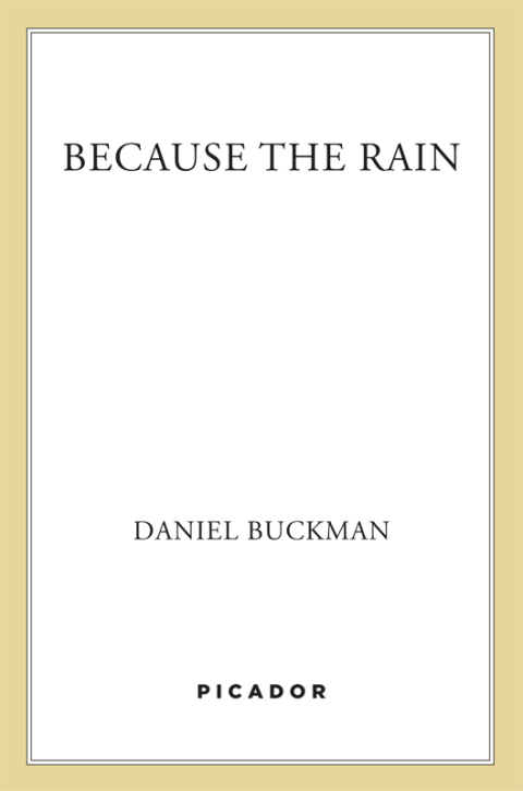 Cover image for book Because the Rain