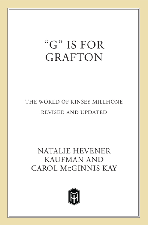 Cover image for book "G" Is for Grafton
