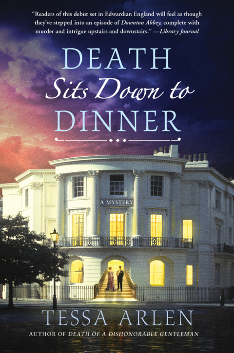 Cover image for book Death Sits Down to Dinner