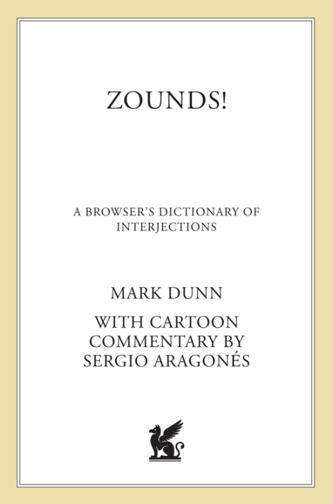 Cover image for book Zounds!