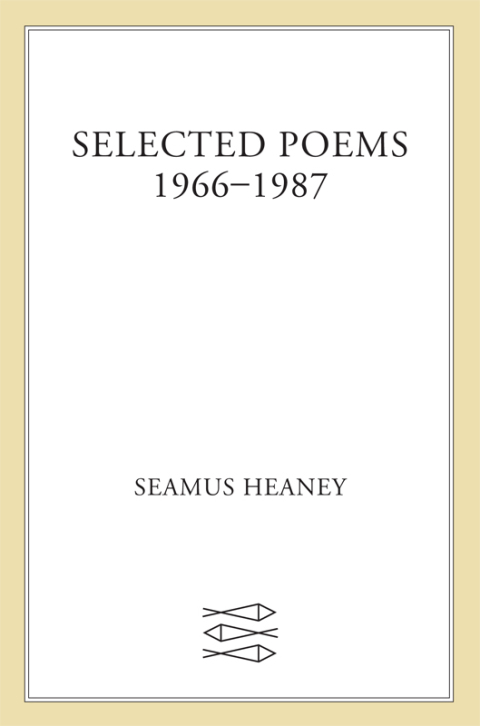 Cover image for book Selected Poems 1966–1987