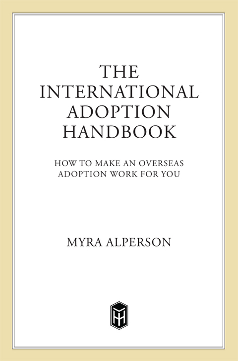 Cover image for book The International Adoption Handbook