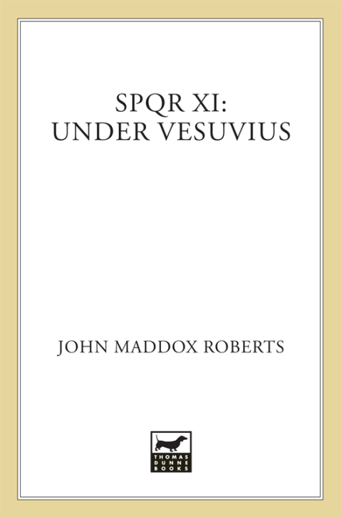 Cover image for book SPQR XI: Under Vesuvius