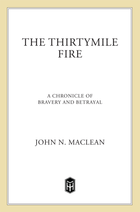 Cover image for book The Thirtymile Fire