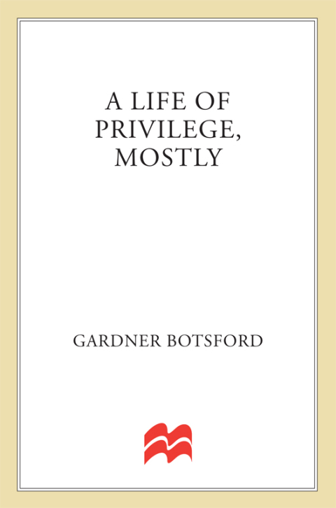 Cover image for book A Life of Privilege, Mostly