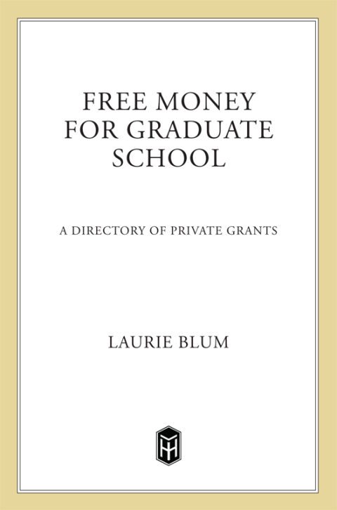 Cover image for book Free Money for Graduate School