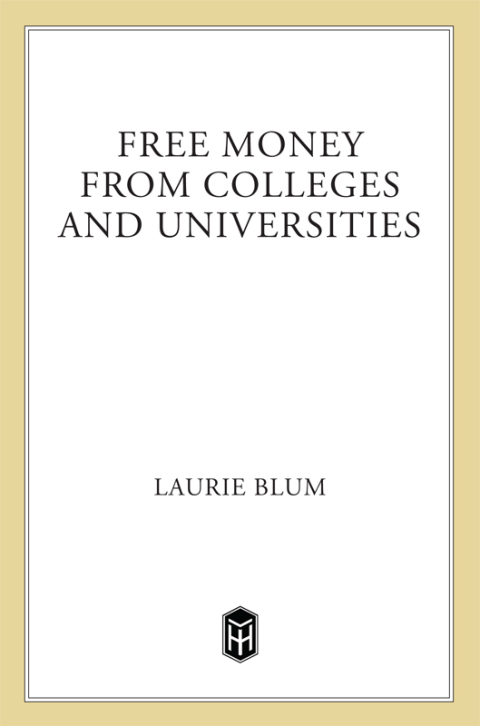 Cover image for book Free Money From Colleges and Universities