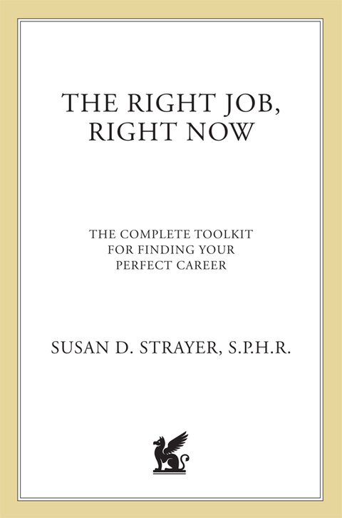 Cover image for book The Right Job, Right Now