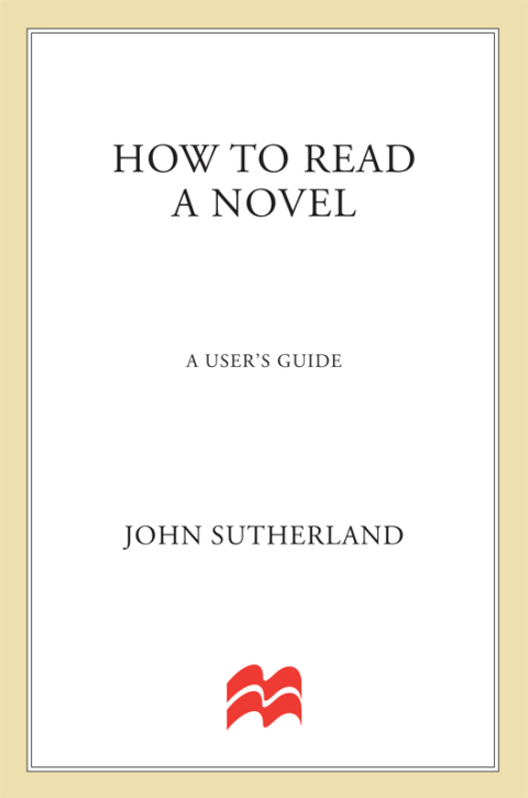 Cover image for book How to Read a Novel