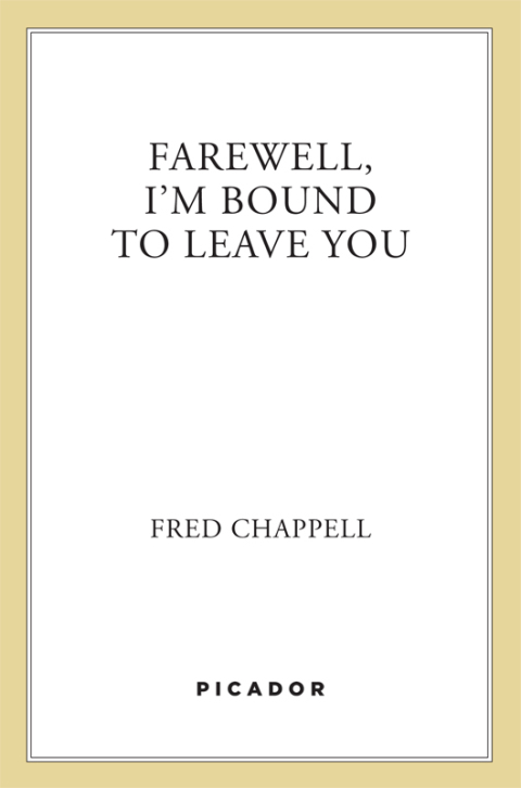 Cover image for book Farewell, I'm Bound to Leave You