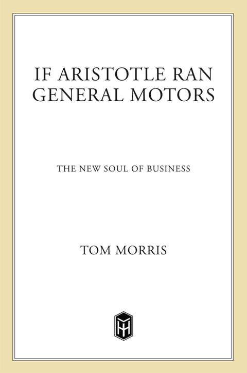 Cover image for book If Aristotle Ran General Motors