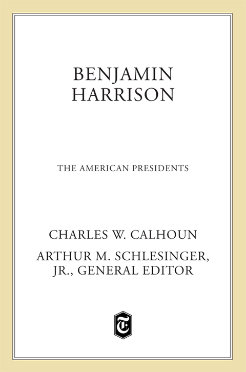 Cover image for book Benjamin Harrison