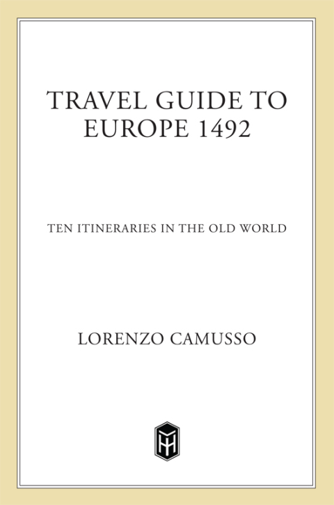 Cover image for book Travel Guide to Europe, 1492