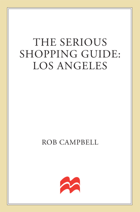 Cover image for book The Serious Shopping Guide: Los Angeles