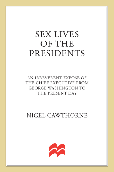 Cover image for book Sex Lives of the Presidents