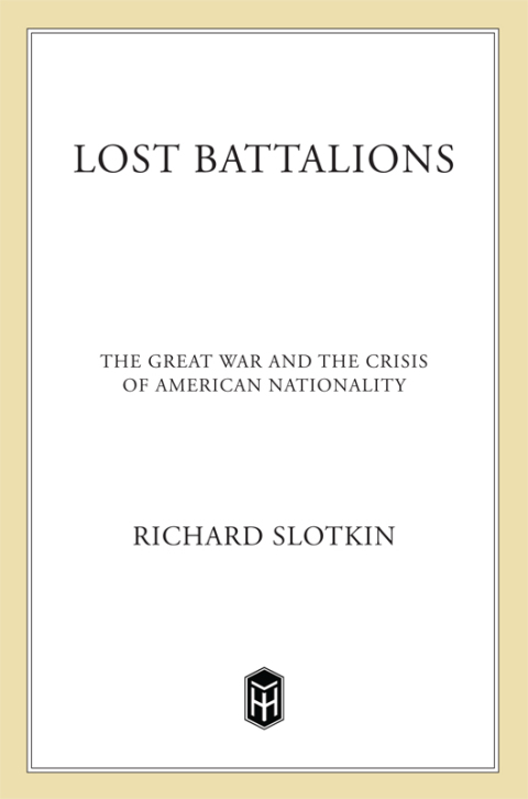 Cover image for book Lost Battalions