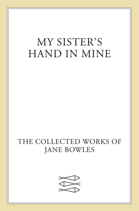 Cover image for book My Sister's Hand in Mine